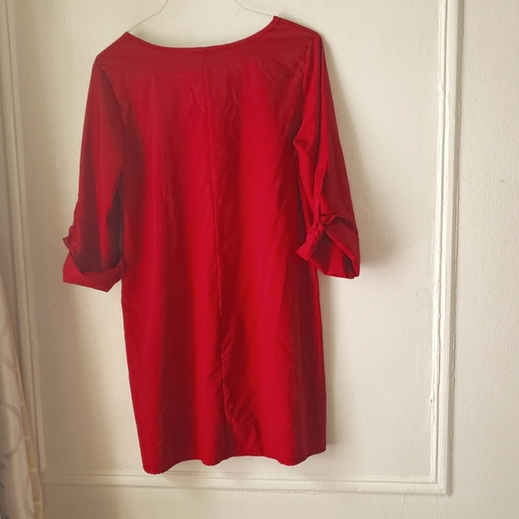 Red tee shirt dress Small - Picture 2 of 3